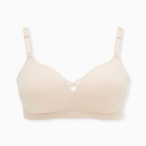 NWT Torrid 36DD Wire-Free PushUp Solid 360 Back Smoothing Bra